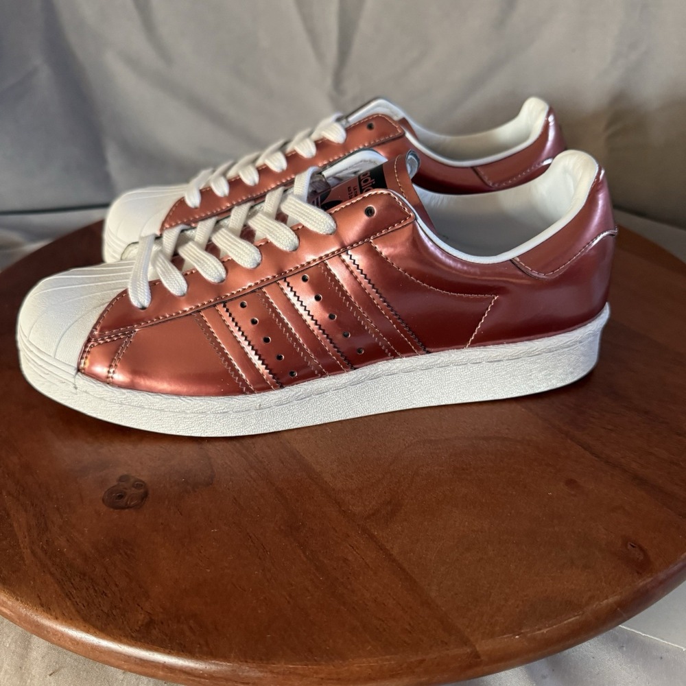 Adidas Superstar Boost Copper Metallic Women's Basketball Shoes BB2270 Size 8.5 - Picture 2 of 13
